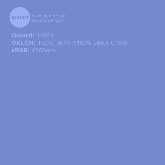 Light Medium Indigo | I-ME-LI