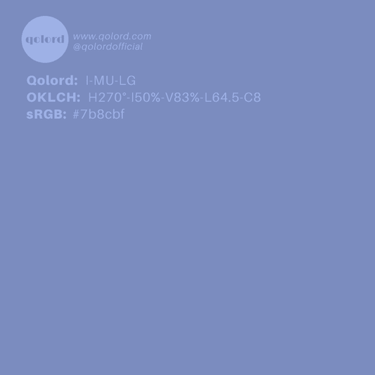 Lightened Muted Indigo | I-MU-LG