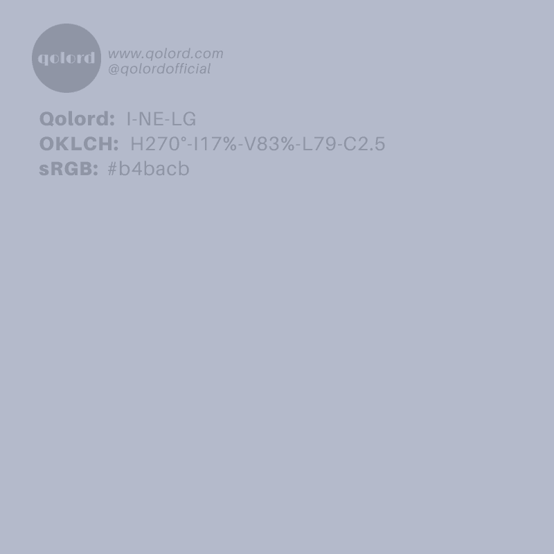 Lightened Neutral Indigo | I-NE-LG