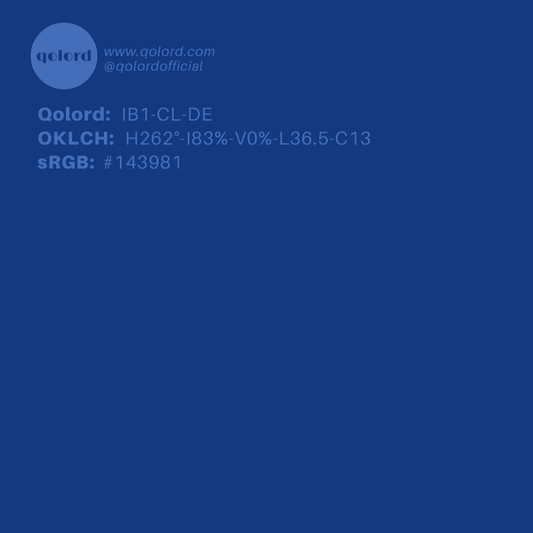 Deep Clear Blue | IB1-CL-DE