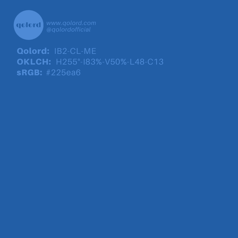 Medium Clear Blue | IB2-CL-ME