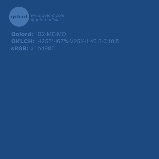 Medium-Dark Medium Blue | IB2-ME-MD