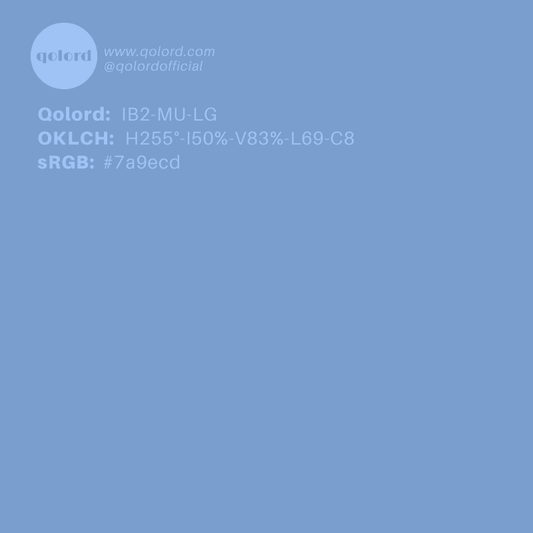 Lightened Muted Blue | IB2-MU-LG
