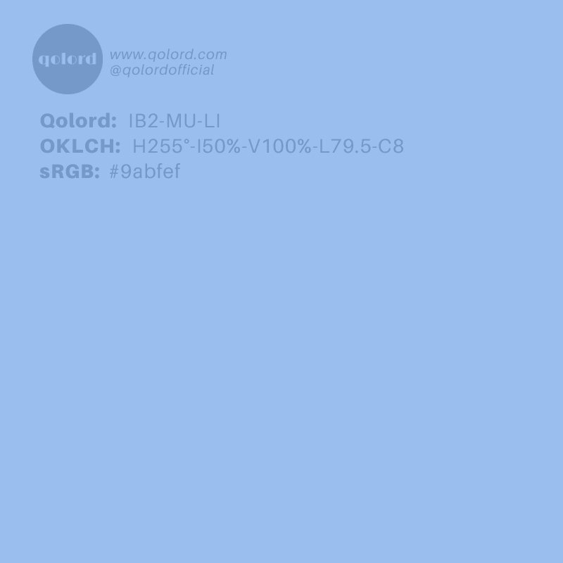 Light Muted Blue | IB2-MU-LI