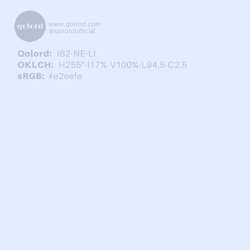 Light Neutral Blue | IB2-NE-LI