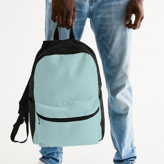 Ice Blue Canvas Backpack (CBG2-MU-LI) - Man Holding