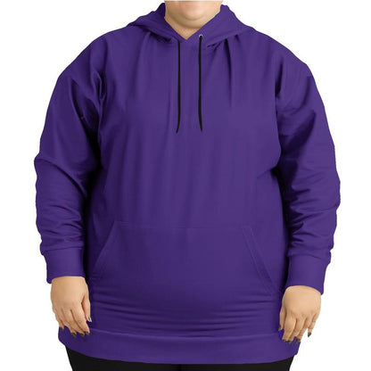 Indigo Hoodie (C88M100Y0K30) - Woman Front PLUS