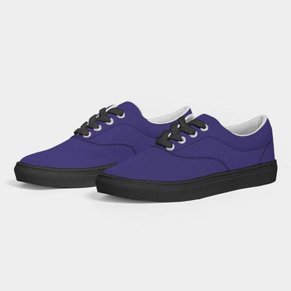 Indigo Men's Canvas Sneakers (PUI2-CL-DE) - Side 3