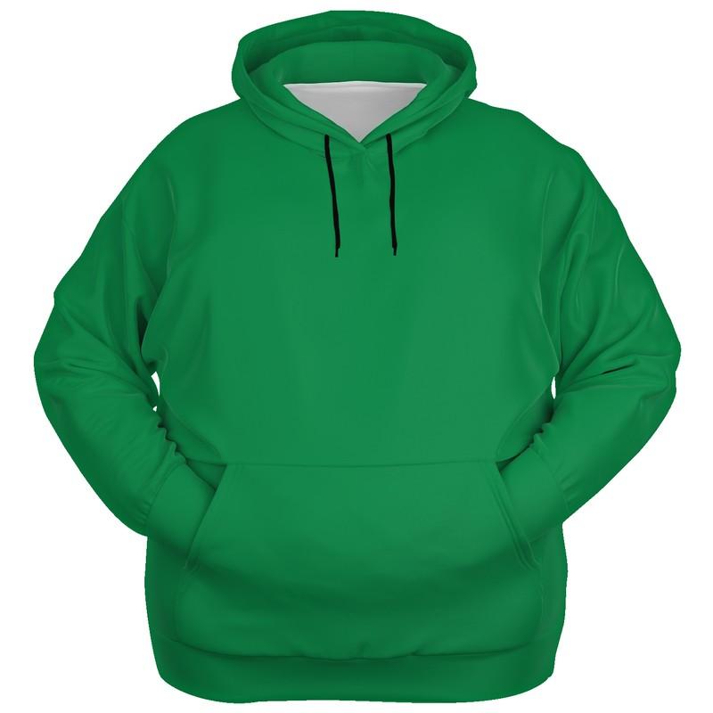 Irish Green Hoodie (C100M0Y100K30) - Ghost Front PLUS