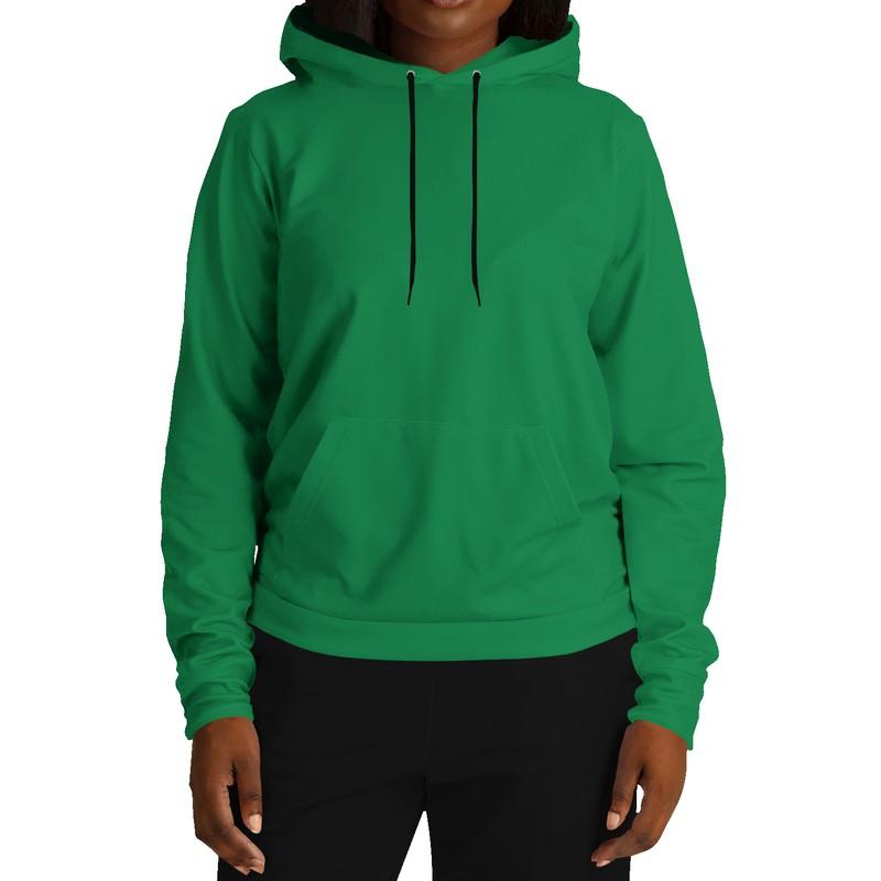 Irish Green Hoodie (C100M0Y100K30) - Woman Front