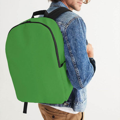Irish Green Waterproof Backpack (GL1-CL-DE) - Man CloseUp