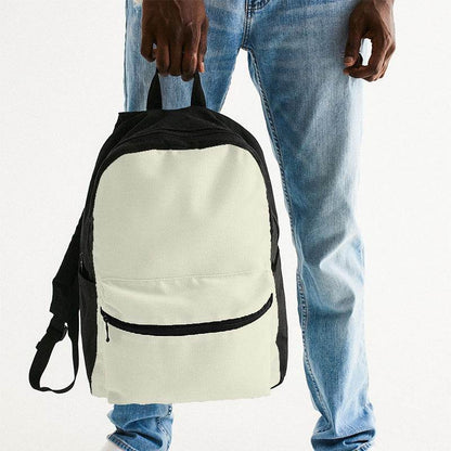 Ivory Canvas Backpack (LY2-NE-LI) - Man Holding