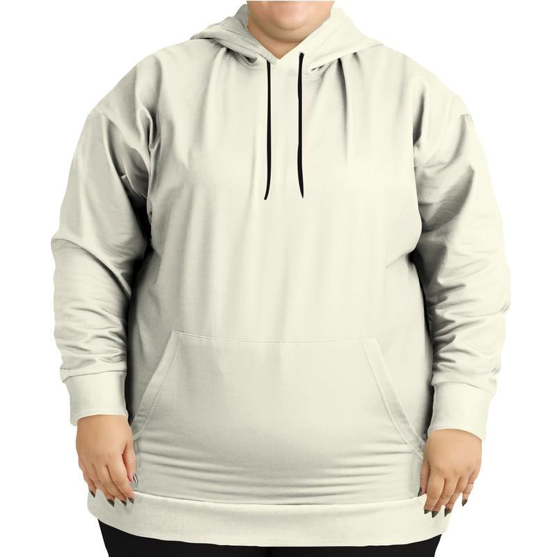 Ivory Hoodie (C0M0Y10K0) - Woman Front PLUS