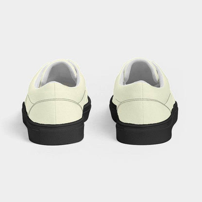 Ivory Women's Canvas Sneakers (LY2-NE-LI) - Back