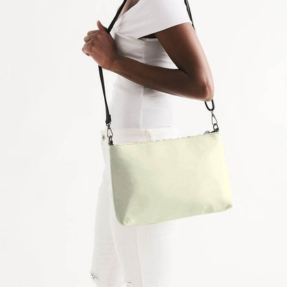 Ivory Zip Pouch (LY2-NE-LI) - Side CloseUp