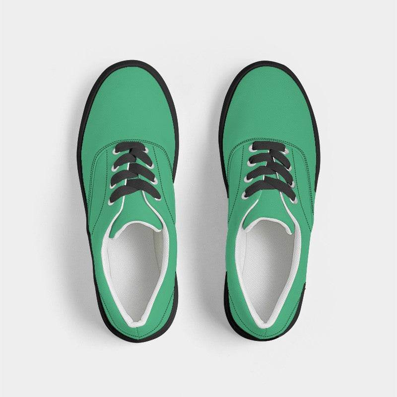 Jade Men's Canvas Sneakers (BGG3-BR-ME) - Top