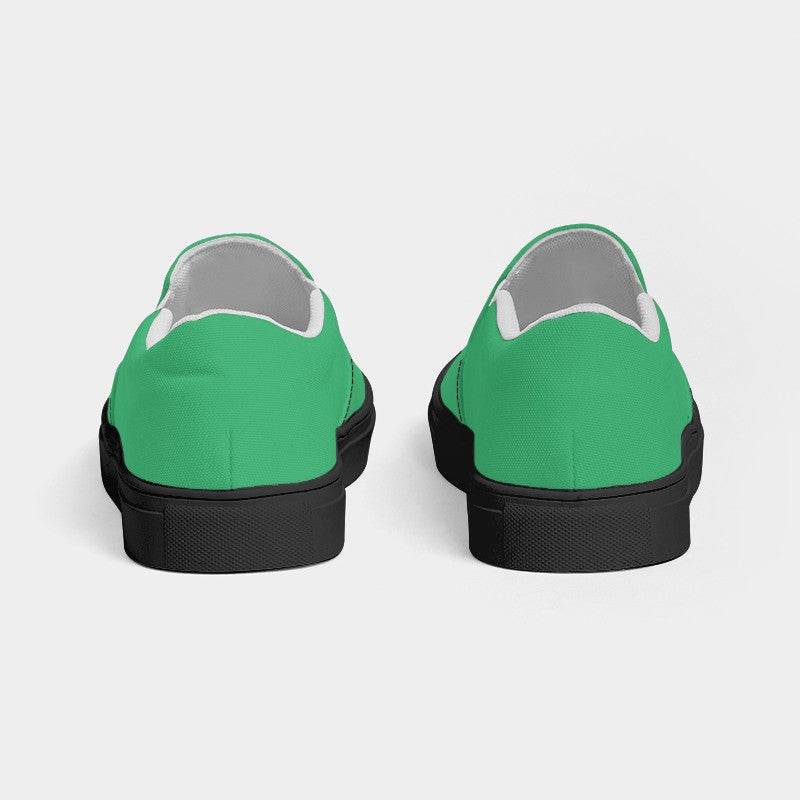Jade Men's Slip-On Canvas Sneakers (BGG3-BR-ME) - Back