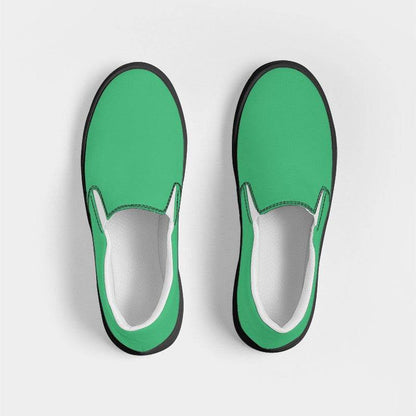 Jade Men's Slip-On Canvas Sneakers (BGG3-BR-ME) - Top
