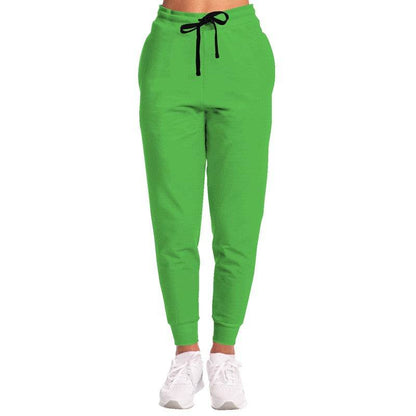 Kelly Green Joggers (GL1-BR-ME) - Woman Front