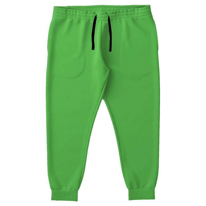 Kelly Green Joggers PLUS (GL1-BR-ME) - Front PLUS