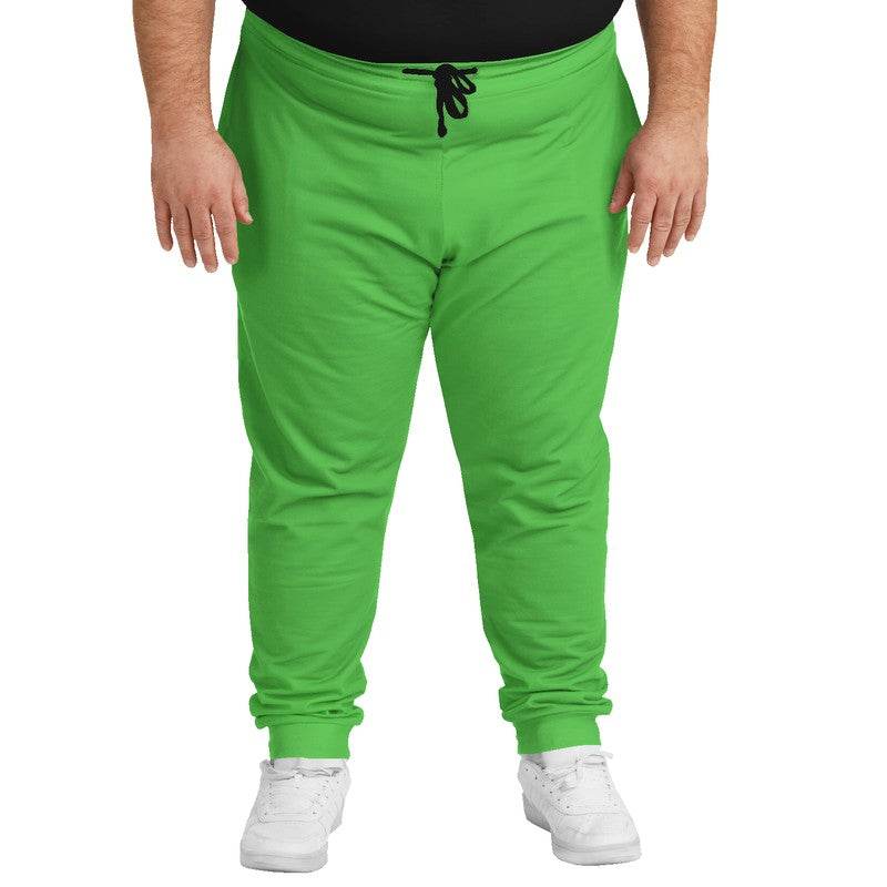 Kelly Green Joggers PLUS (GL1-BR-ME) - Man Front PLUS