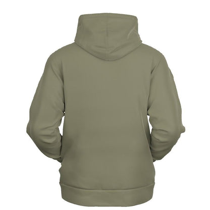 Khaki Green Hoodie (C0M0Y30K60) - Ghost Back