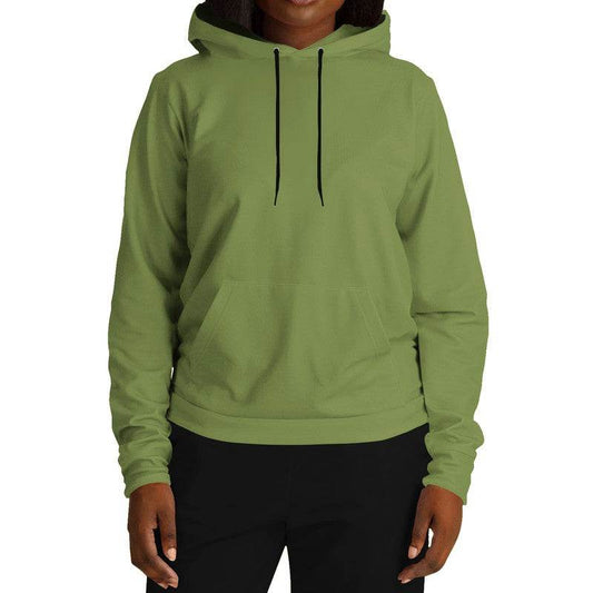 Khaki Green Hoodie (L-MU-MD) - Woman Front