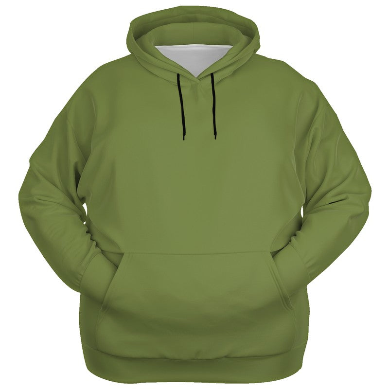 Khaki Green Hoodie PLUS (L-MU-MD) - Ghost Front PLUS