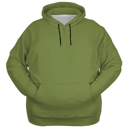 Khaki Green Hoodie PLUS (L-MU-MD) - Ghost Front PLUS