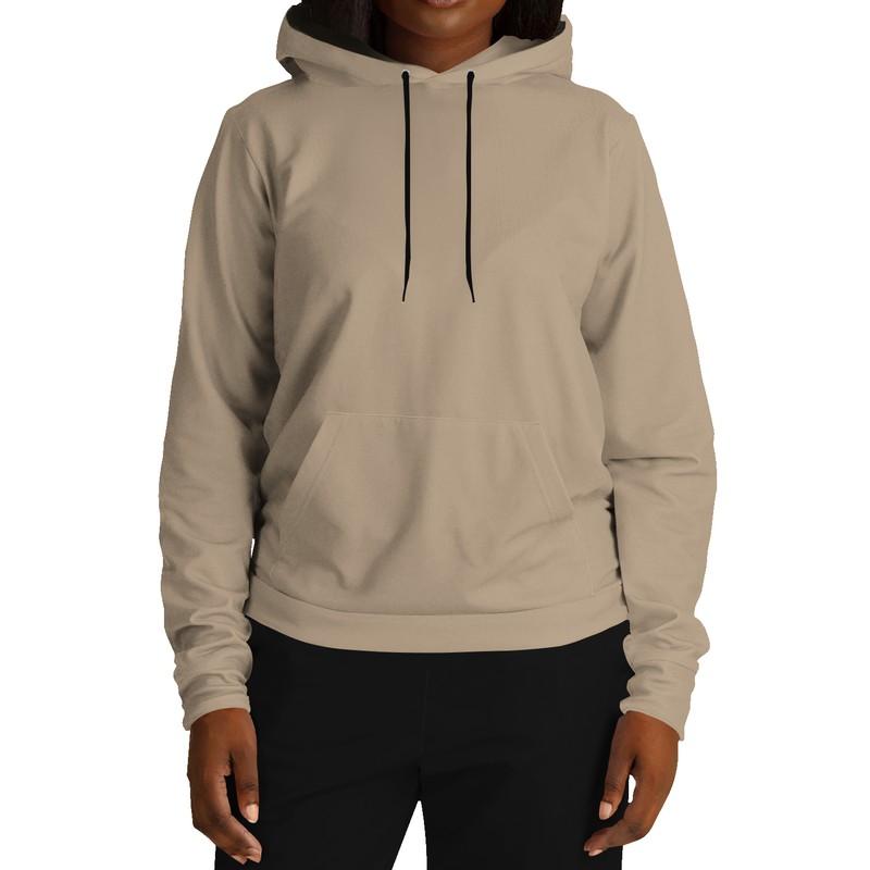 Khaki Hoodie (C0M15Y30K30) - Woman Front