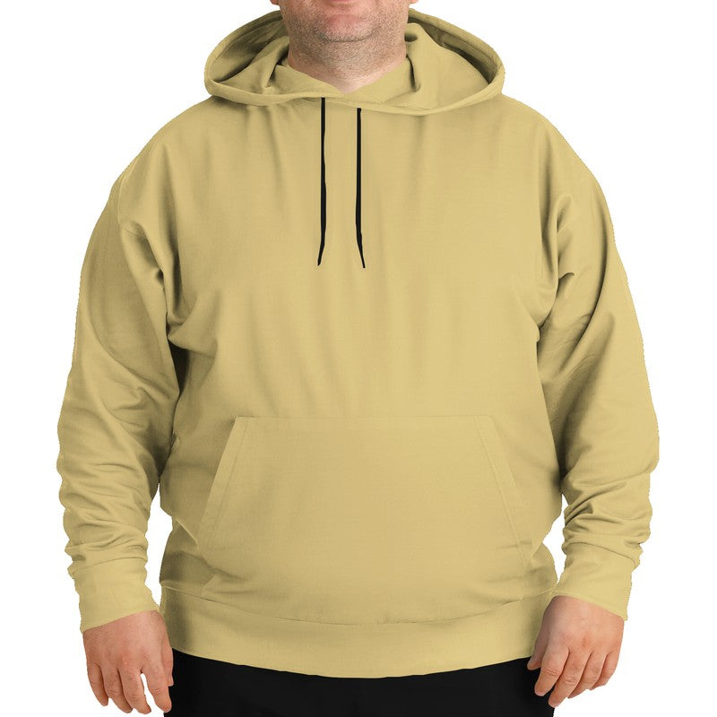 Khaki Hoodie PLUS (Y-MU-LG) - Man Front PLUS