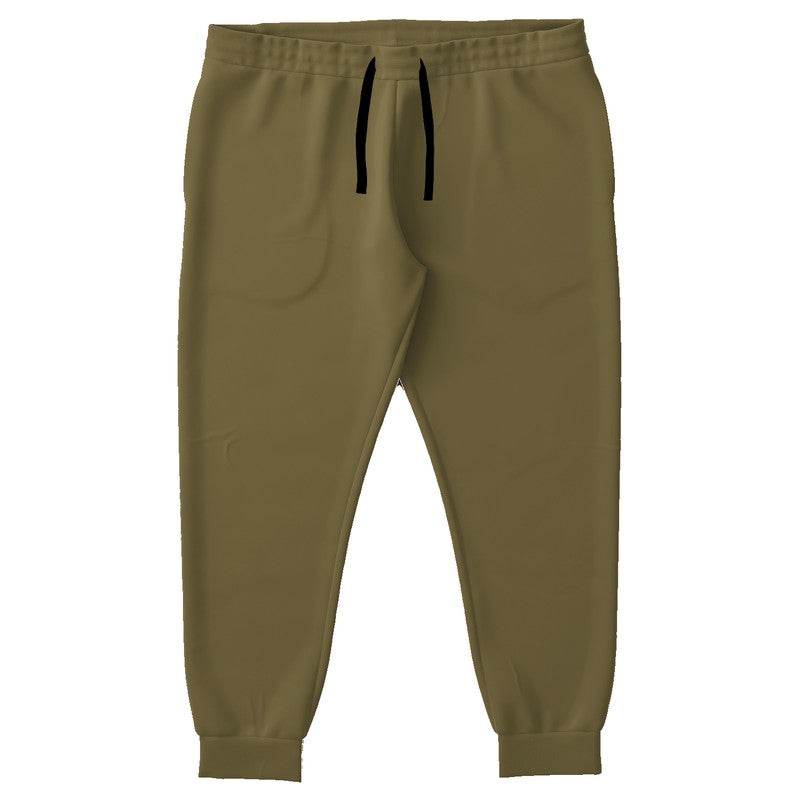 Khaki Olive Joggers PLUS (Y-FM-MD) - Front PLUS