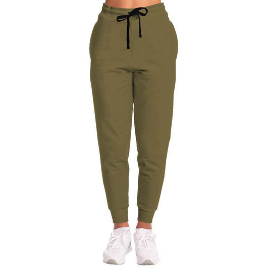 Khaki Olive Joggers (Y-FM-MD) - Woman Front