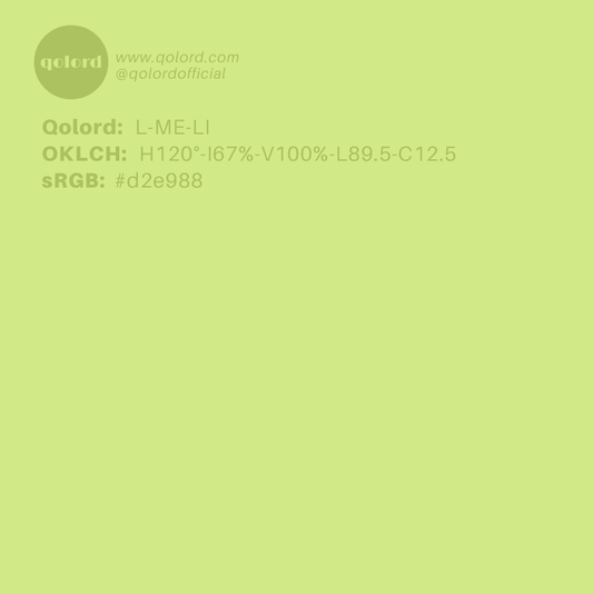 Light Medium Lime | L-ME-LI