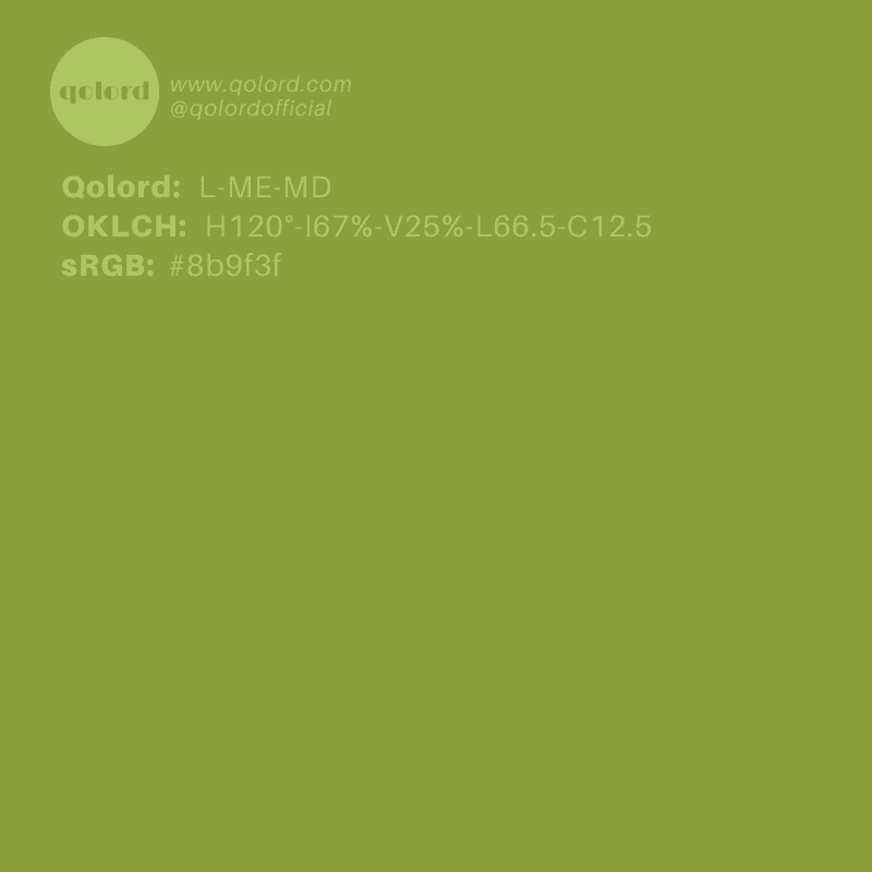 Medium-Dark Medium Lime | L-ME-MD