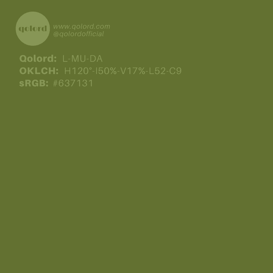 Dark Muted Lime | L-MU-DA