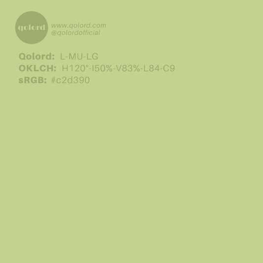 Lightened Muted Lime | L-MU-LG