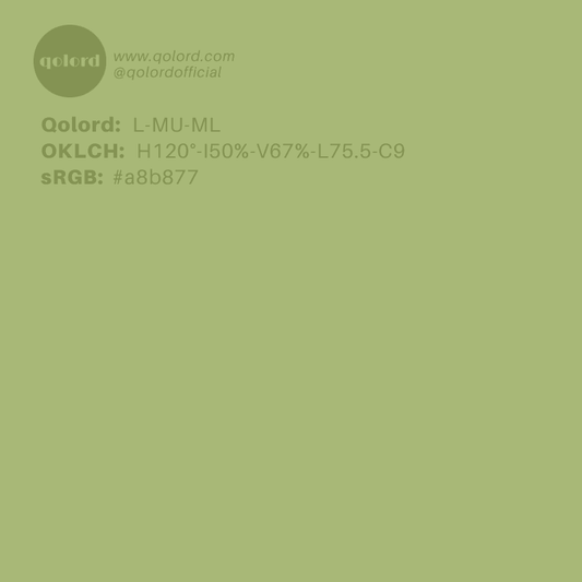 Medium-Light Muted Lime | L-MU-ML