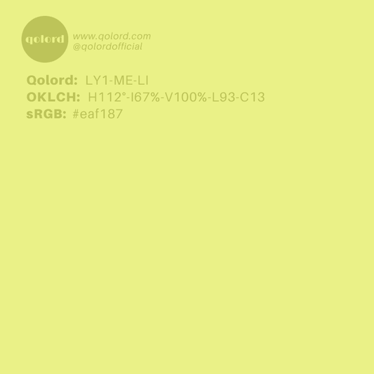 Light Medium Lime | LY1-ME-LI
