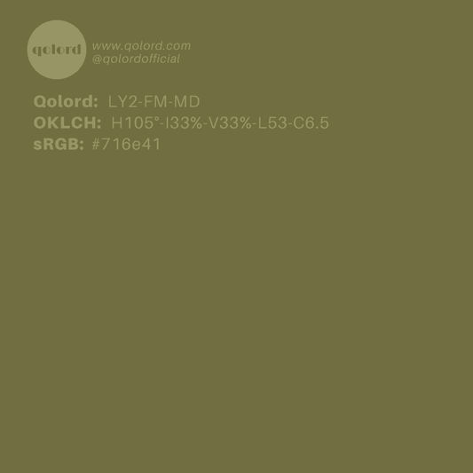 Medium-Dark Fully-Muted Yellow | LY2-FM-MD