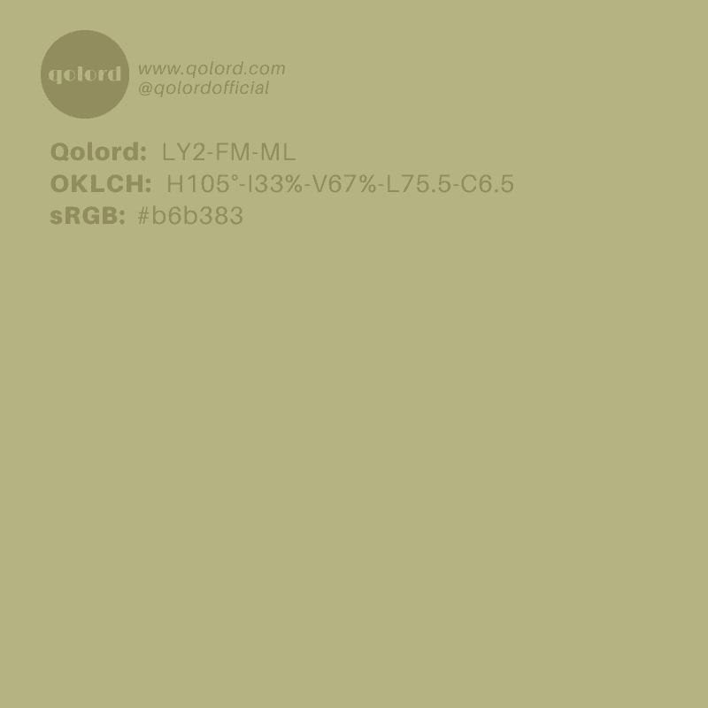 Medium-Light Fully-Muted Yellow | LY2-FM-ML