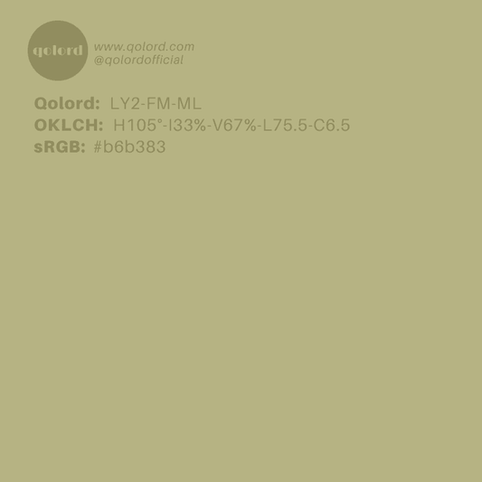 Medium-Light Fully-Muted Yellow | LY2-FM-ML