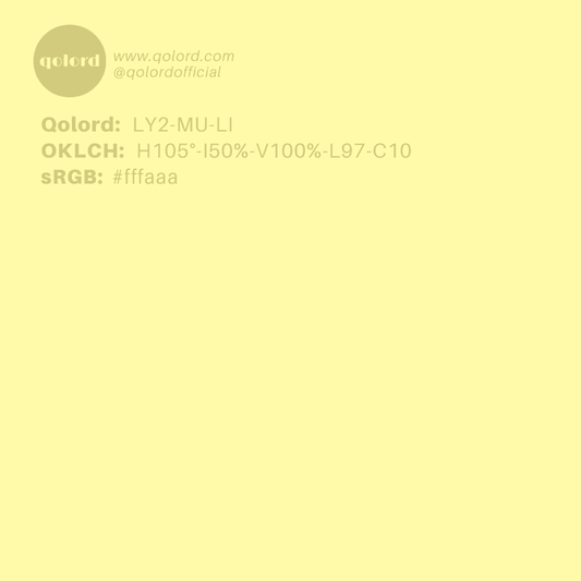 Light Muted Yellow | LY2-MU-LI