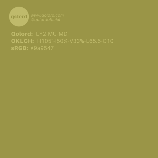Medium-Dark Muted Yellow | LY2-MU-MD