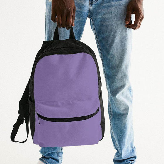 Lavender Canvas Backpack (PU-ME-LI) - Man Holding