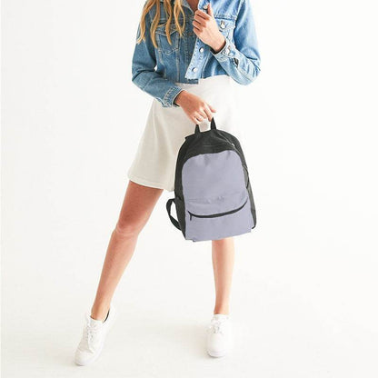 Lavender Gray Canvas Backpack (PUI2-NE-LG) - Woman