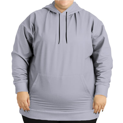 Lavender Gray Hoodie PLUS (PUI2-NE-LG) - Woman Front PLUS