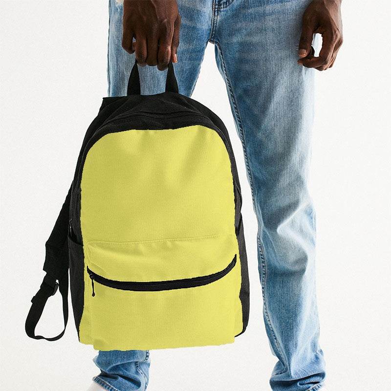 Lemon Canvas Backpack (LY2-CL-LI) - Man Holding
