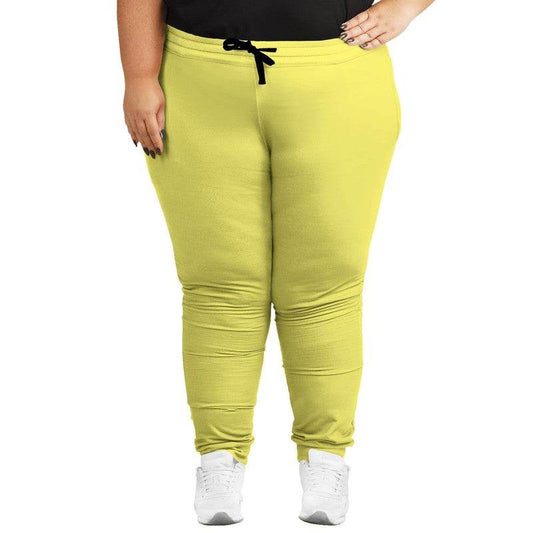 Lemon Joggers PLUS (LY2-CL-LI) - Woman Front PLUS