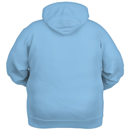 Light Blue Hoodie PLUS (B-ME-LI) - Ghost Back PLUS